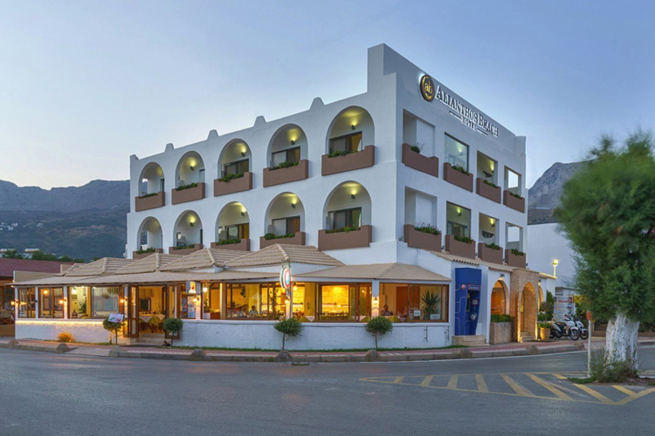 Alianthos Beach Hotel ปลาเกียส ภายนอก รูปภาพ